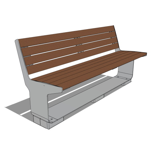 L-Series Backed Bench (MBE-3000-00003)