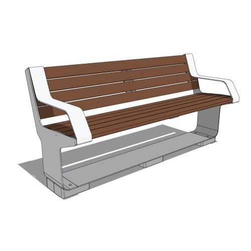 L-Series Backed Bench (MBE-3000-00005)