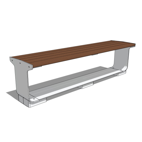  L-Series Backless Bench (MBE-3000-00021)