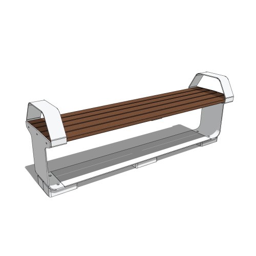  L-Series Backless Bench (MBE-3000-00022)