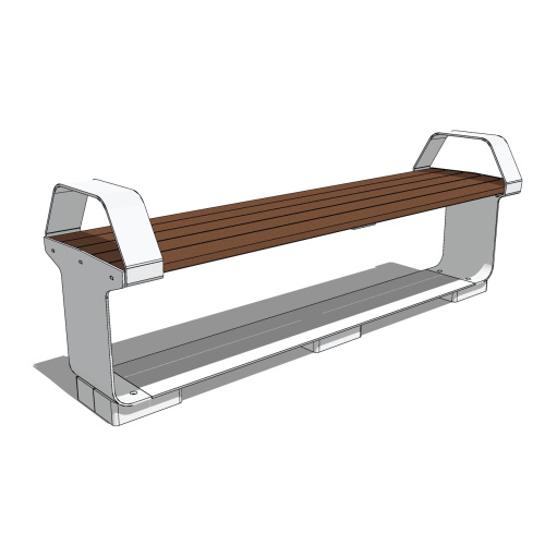  L-Series Backless Bench (MBE-3000-00023)