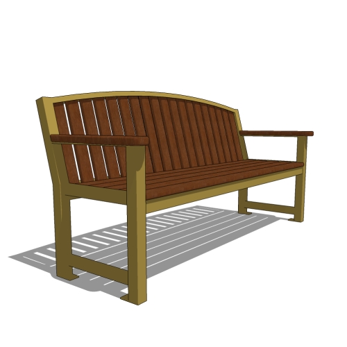 CAD Drawings BIM Models Maglin Site Furniture Inc. MBE-0450 (MLB450)