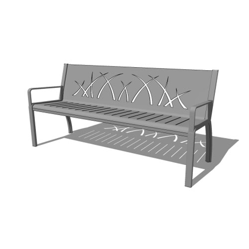 CAD Drawings BIM Models Maglin Site Furniture Inc. MBE-0970-00010 (MLB970-M)
