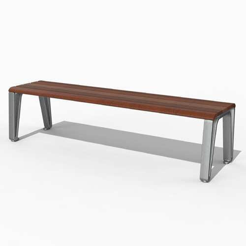 CAD Drawings Maglin Site Furniture Inc. MBE-2300-00058 Bench