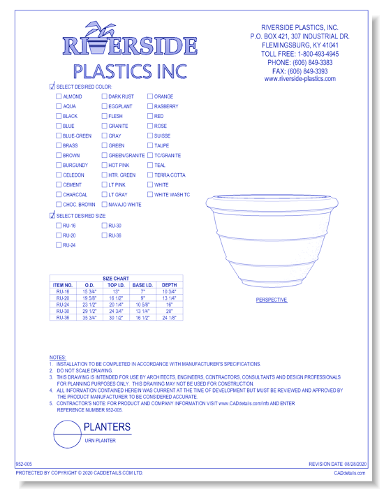 Urn Planter