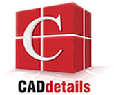 CADdetails Logo - Free CAD Drawings, 3D BIM Models, Revit Families, Sketchup and more.